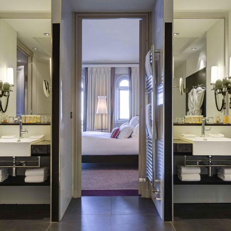 Le Grand Hotel de Cabourg - MGallery Collection - Chambre Lit King-Size Coquatrix avec Canapé-Lit - Vue sur Mer - 7