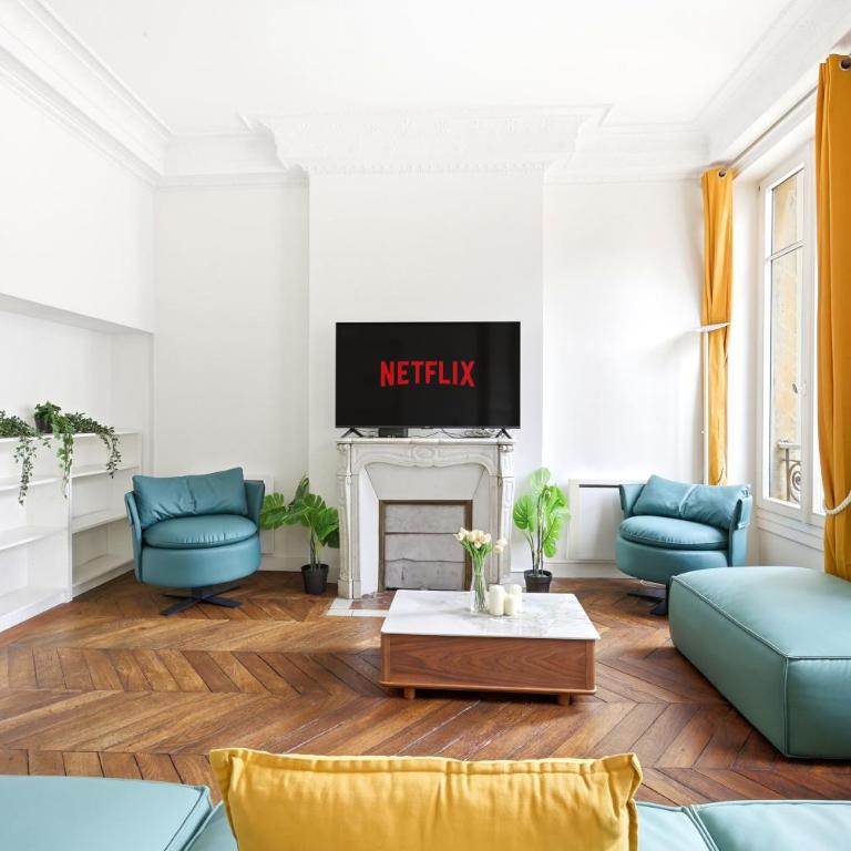 Central Paris 2-Bedroom Apartment with Netflix - Appartement 2 Chambres - 2
