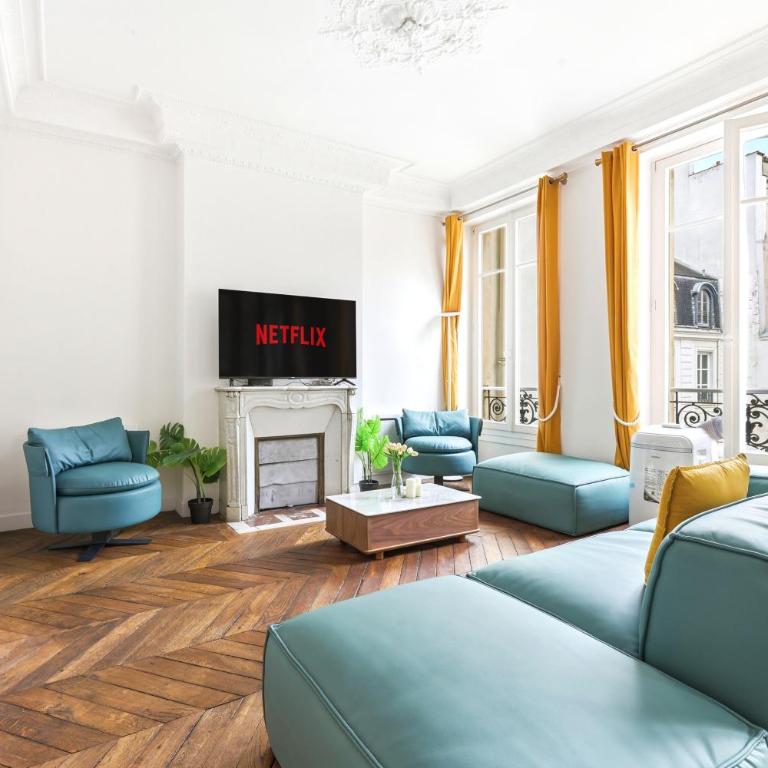 Central Paris 2-Bedroom Apartment with Netflix - Appartement 2 Chambres - 1