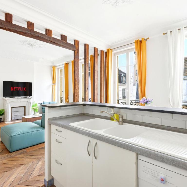 Central Paris 2-Bedroom Apartment with Netflix - Appartement 2 Chambres - 15