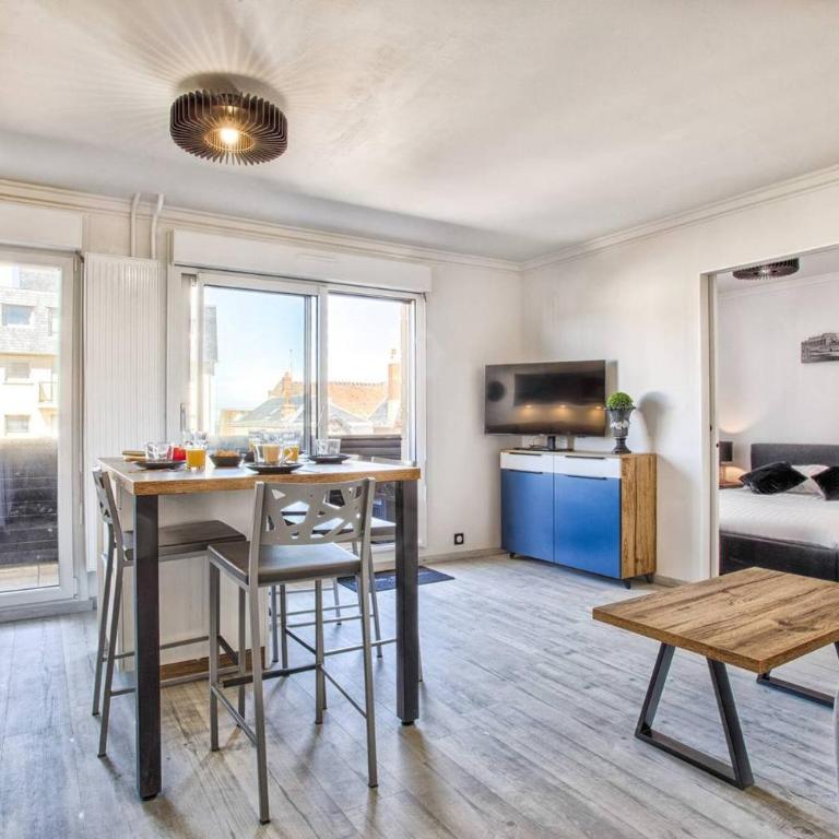 les clochetons, Cabourg, 1 chambre au pied du grand hotel - Apartment mit 1 Schlafzimmer - 1