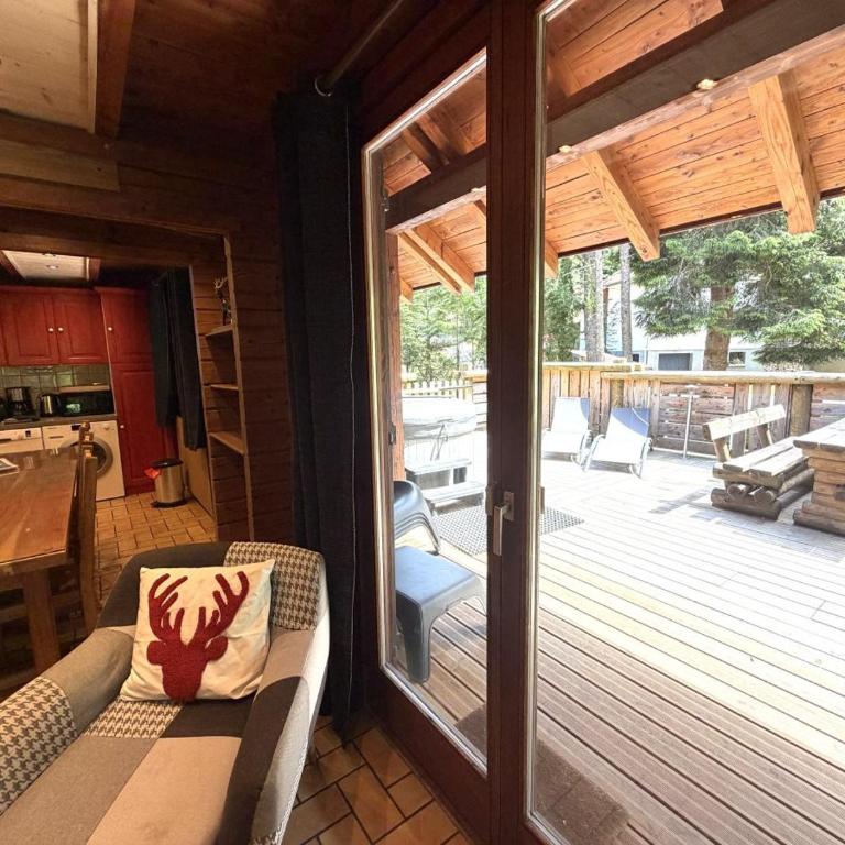 LE RENNE Chalet en bois au calme avec SPA Jacuzzi - Chalet con 3 Camere da Letto - 13