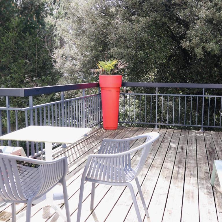 Best Western Hôtel Garden and Spa - Chambre Lit Queen-Size Supérieure avec Terrasse - 1