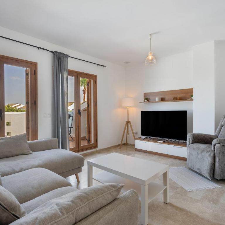 Viento del Mar La Barrosa - Two-Bedroom Deluxe Apartment with Garden View - 2