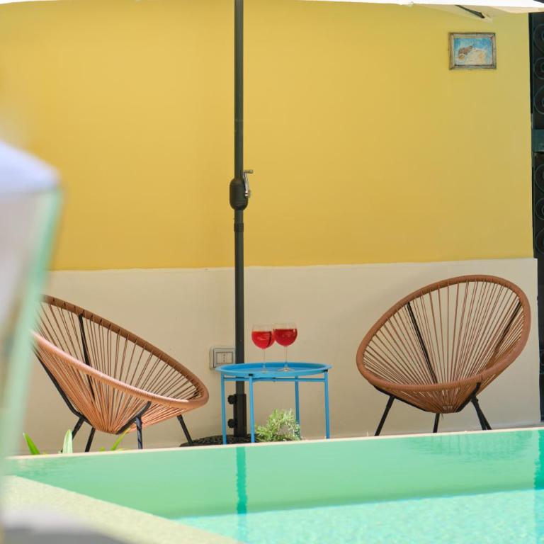 Dimora Relais Excelsa - Camera Matrimoniale Deluxe con Vista Giardino - 19