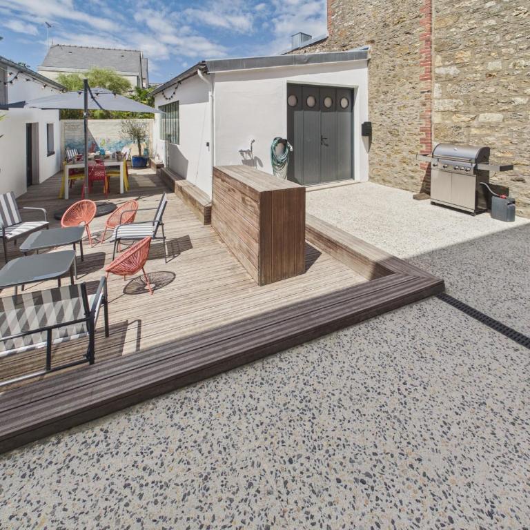 Superbe maison pour 10, plage à pied - Maison de Vacances - 22