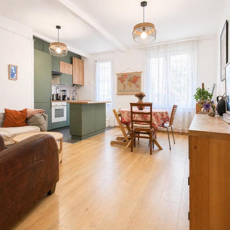 La Papesse - T3, terrasse, Centre-ville, quartier Méditerranée - Two-Bedroom Apartment - 4