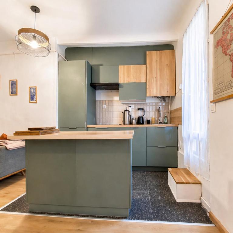 La Papesse - T3, terrasse, Centre-ville, quartier Méditerranée - Two-Bedroom Apartment - 14