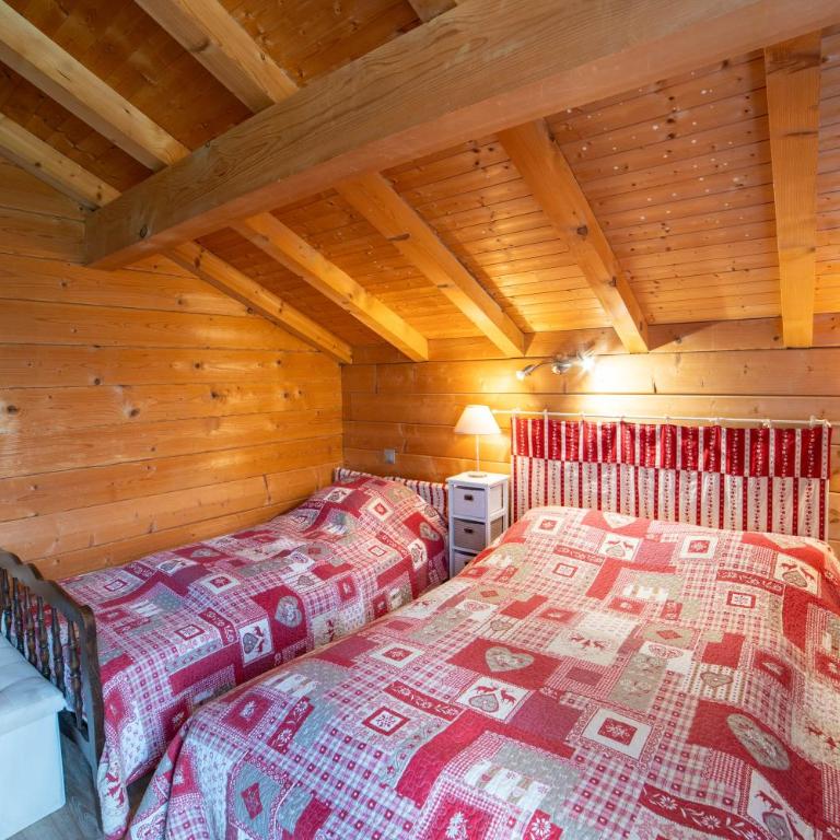 Morillon village Chalet 10 pers 4 ch vue montagne proche centre village et télécabine accessible en 5 minutes via skibus gratuit - Chalet - 19