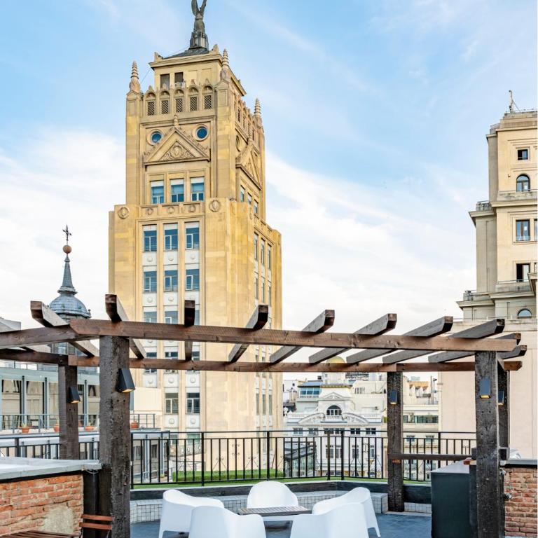 Ático Corazón de Madrid Apartamentos - Apartment mit schöner Aussicht - 34