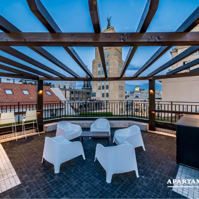 Ático Corazón de Madrid Apartamentos - Apartment mit schöner Aussicht - 56