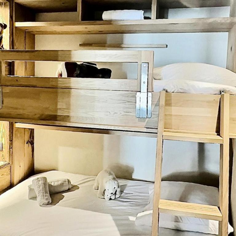 Résidence Le Rosset - Studio 4 personnes à Tignes proche des commerces, des pistes et de l'agence CIS dans le quartier du Rosset.Grand studio de 28m², MAE-2111 - Studio - 7
