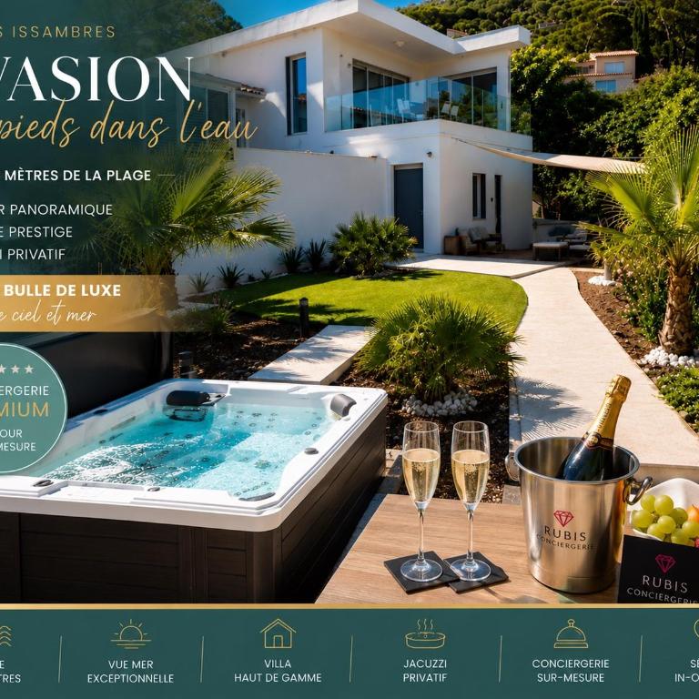 villa vue mer imprenable et proximité mer - Villa 3 Chambres - 1