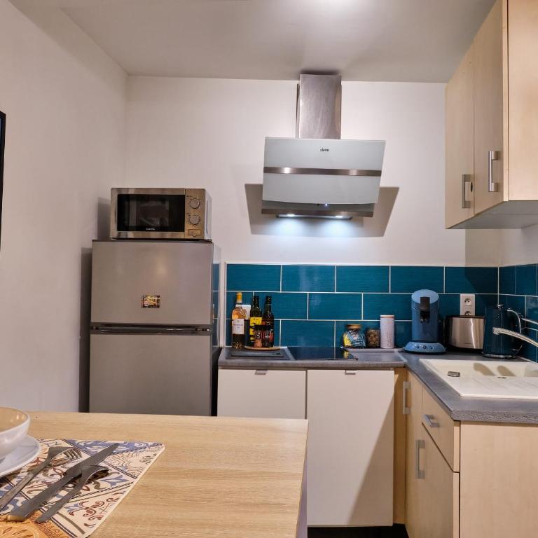 Studio Sérénité-La Roquette-Rue très calme - Studio - 5