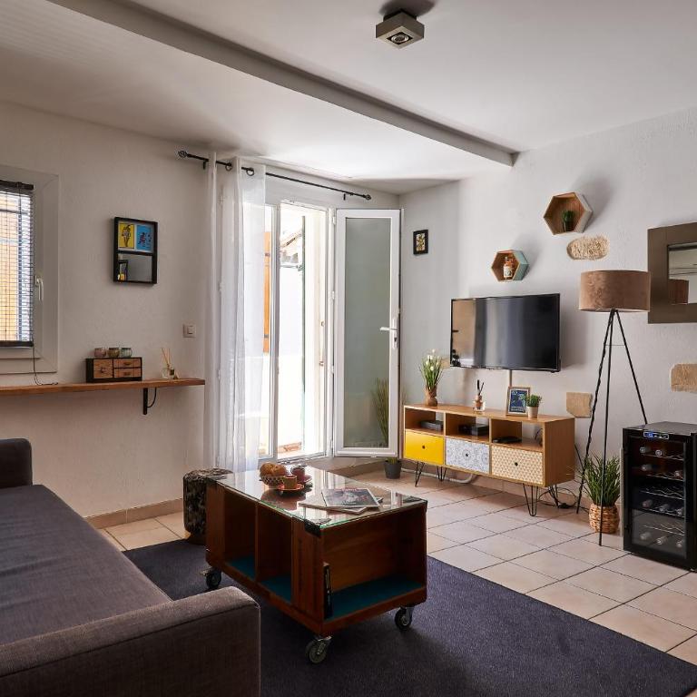 Duplex Liberté-Grande Terrasse-Clim-Quartier Roquette - Appartement 2 Chambres - 12