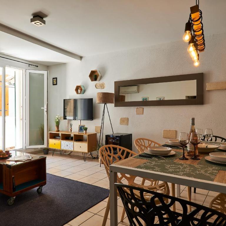 Duplex Liberté-Grande Terrasse-Clim-Quartier Roquette - Appartement 2 Chambres - 4