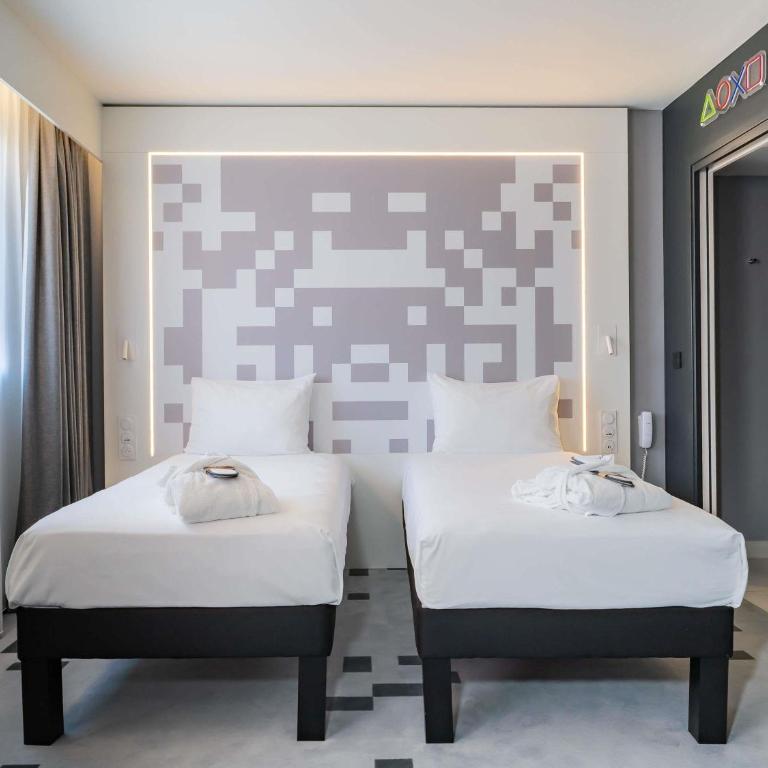 ibis Styles Béziers Centre - Chambre Lits Jumeaux Standard avec Canapé - 9