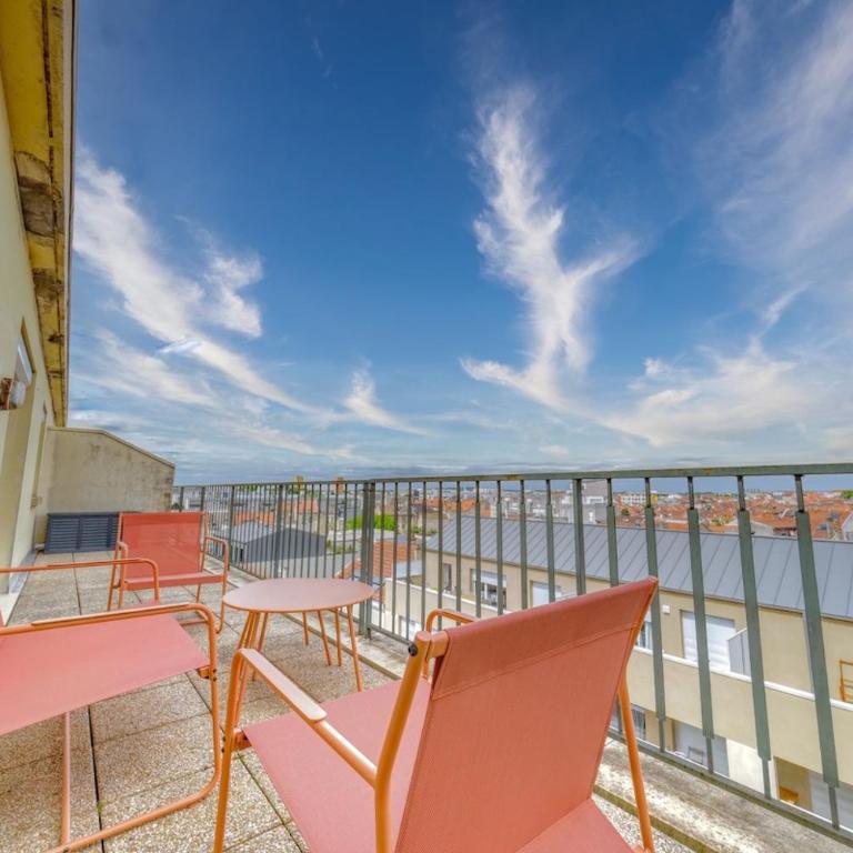 Le petit Vaillant - Rooftop - Apartment mit 1 Schlafzimmer - 6
