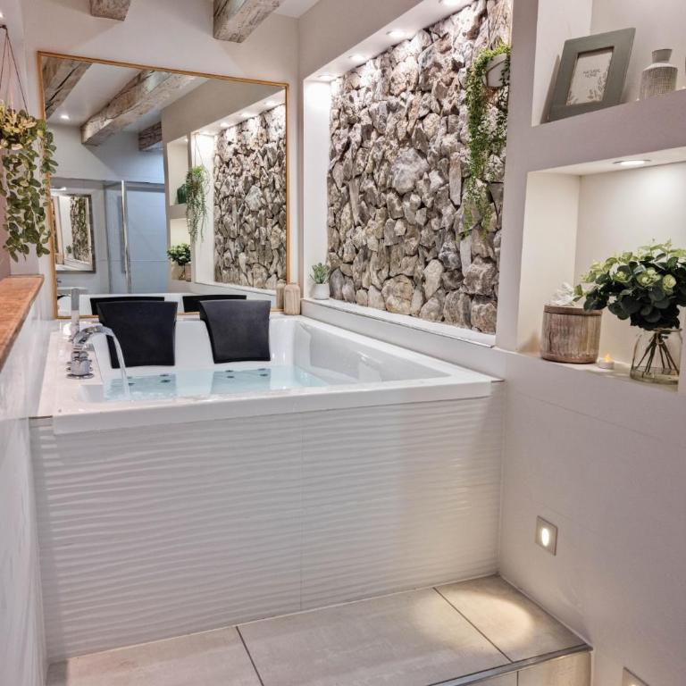 Suites avec Jacuzzi Privé & Terrasse - Vieille Ville d'Annecy - Appartement 1 Chambre - 7