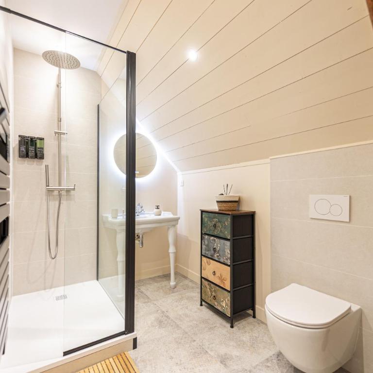 Le Moulin de mes garçons - Chambre Double Deluxe avec Baignoire - 11
