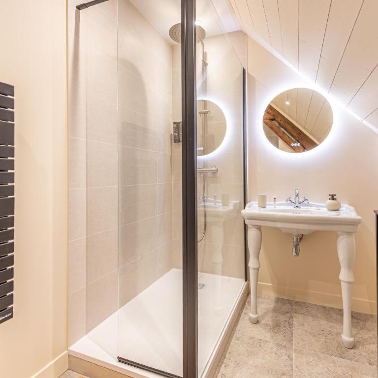Le Moulin de mes garçons - Chambre Double Deluxe avec Baignoire - 10