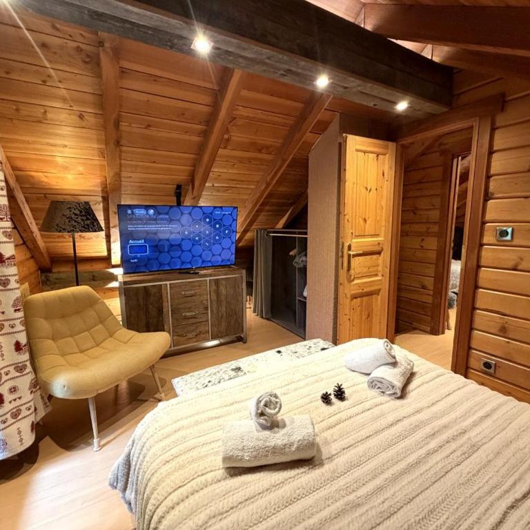 LE MONTAGNARD Chalet en bois - Chalet - 24