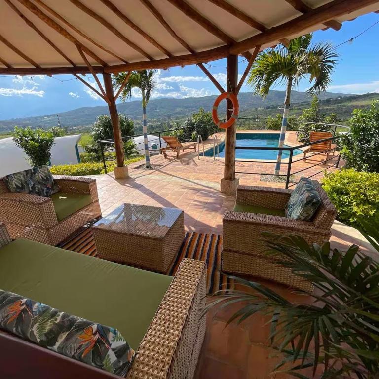 Villa de Ensueño 2 Hab con Piscina y Zona Verde - Two-Bedroom Villa - 33