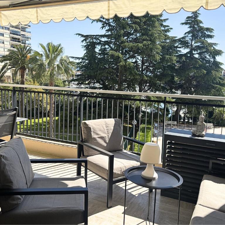 Élégant T3 avec Piscine, Terrasse, Parking, 6 Pers - Apartamento de 2 dormitorios con vistas a la piscina - 3