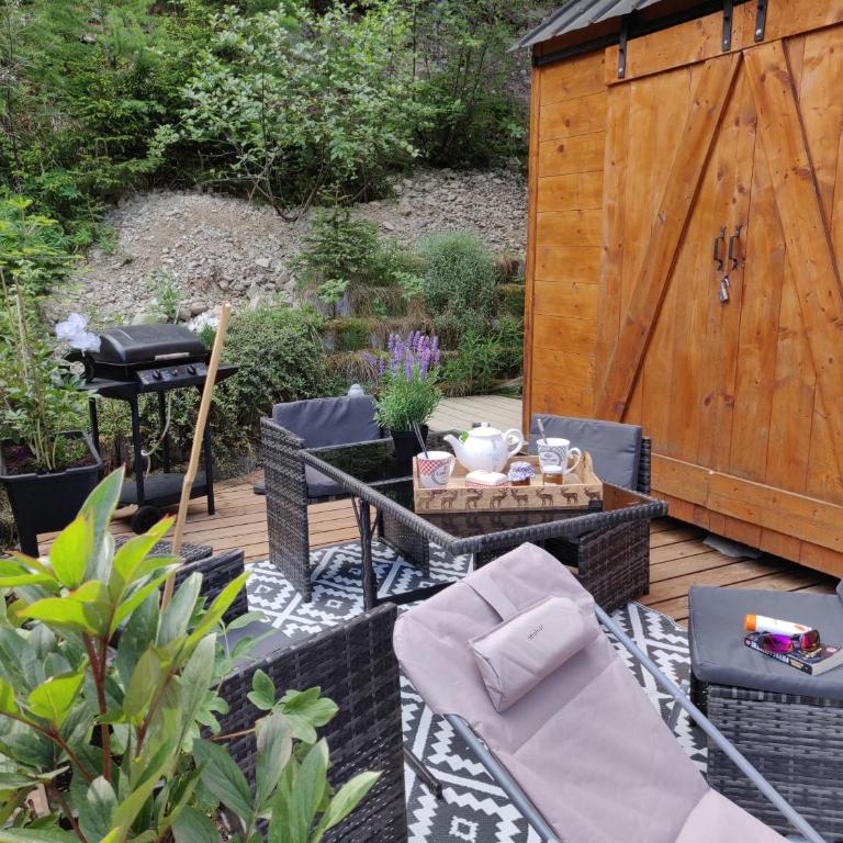 Bas De Chalet Lout'Chi Valfréjus - Appartement 2 Chambres avec Vue sur la Montagne - 24