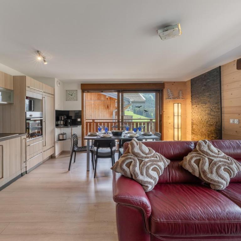 Le Bellevue - Apt - BO Immobilier - Châtel Multipass en Été 2026 en option au tarif de 4euros par jour et par personne - Appartement 3 Chambres - 1