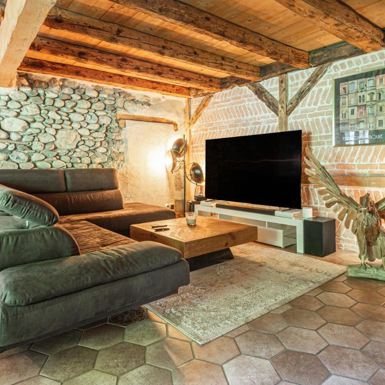 Le Moulin de mes garçons - Chambre Double Deluxe avec Baignoire - 13