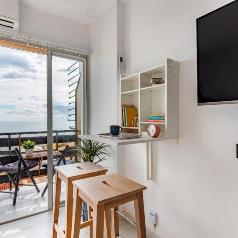 Estudio con vistas al mar junto a la playa - Appartement 1 Chambre - 5