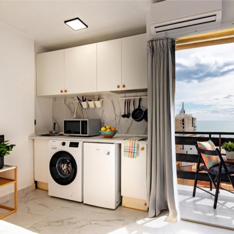 Estudio con vistas al mar junto a la playa - Appartement 1 Chambre - 1