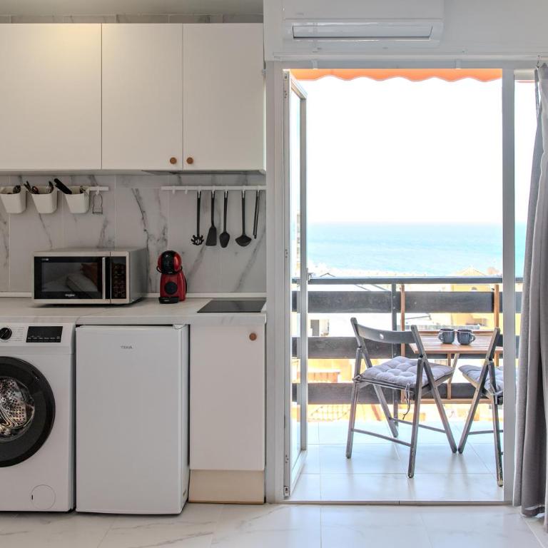 Estudio con vistas al mar junto a la playa - Appartement 1 Chambre - 11
