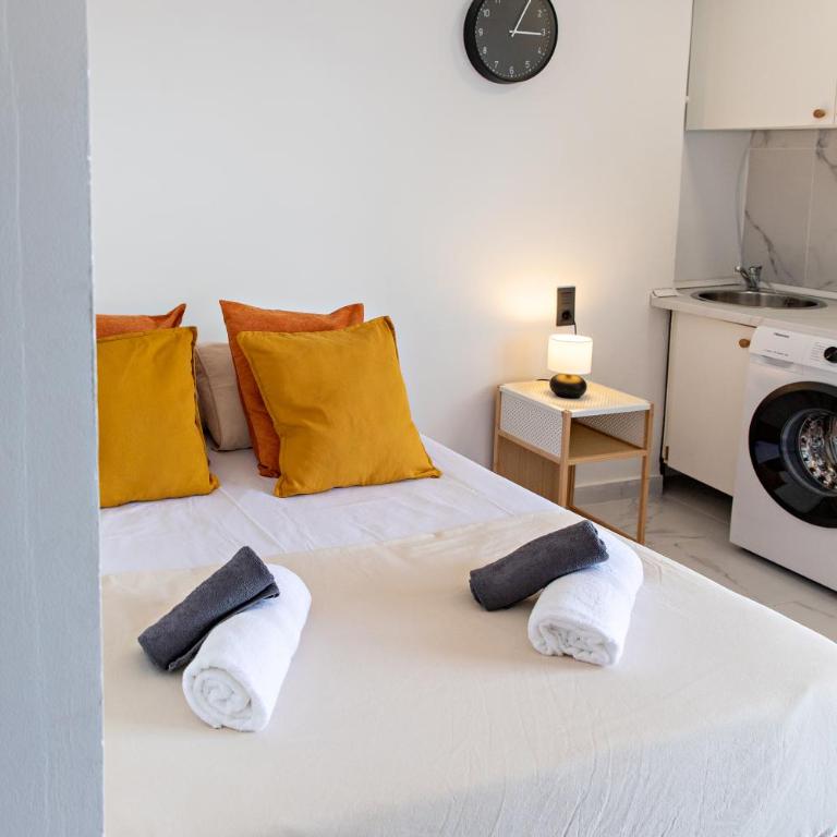 Estudio con vistas al mar junto a la playa - Appartement 1 Chambre - 13