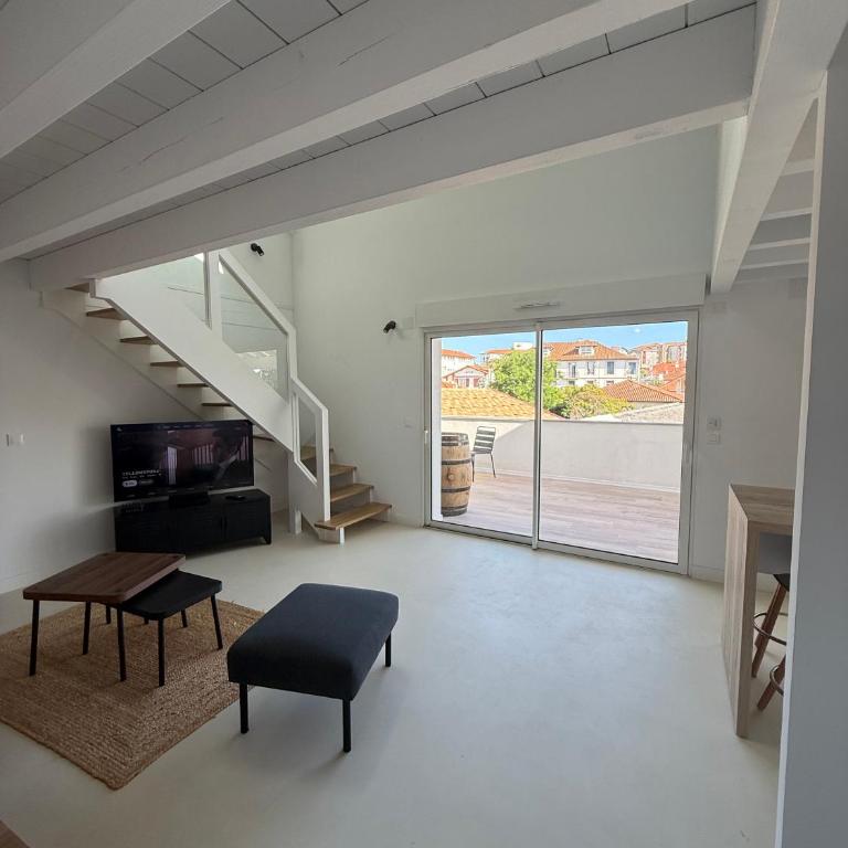 Le Loft Basque Hendaye - Terrasse cuisine 36m2 - clim - Appartement 3 Chambres - 16