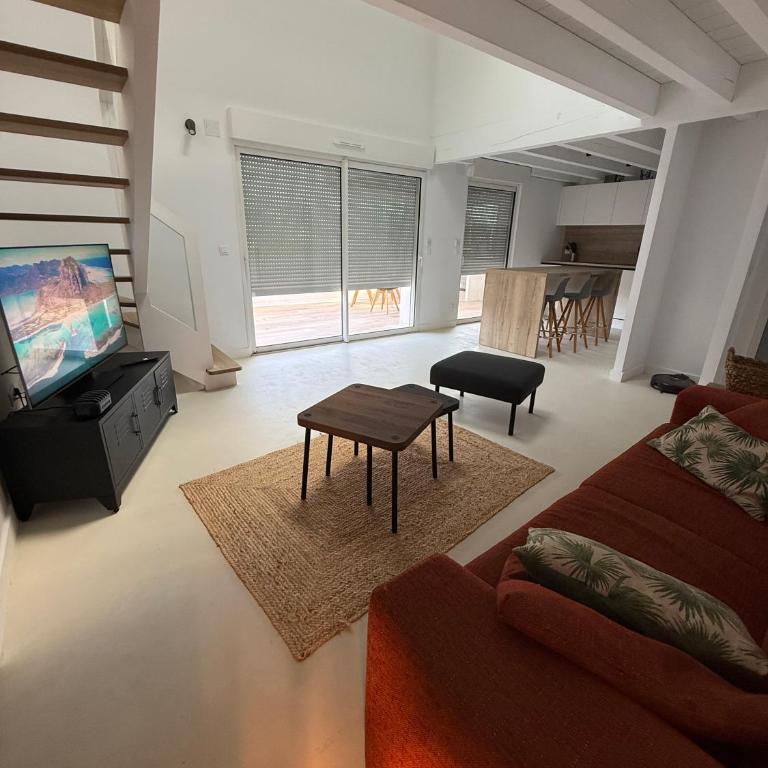 Le Loft Basque Hendaye - Terrasse cuisine 36m2 - clim - Appartement 3 Chambres - 17