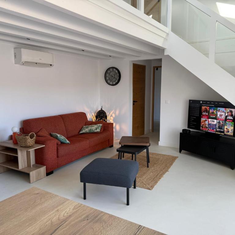 Le Loft Basque Hendaye - Terrasse cuisine 36m2 - clim - Appartement 3 Chambres - 6