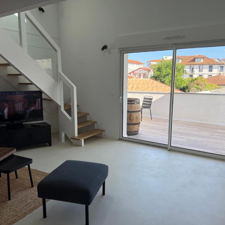 Le Loft Basque Hendaye - Terrasse cuisine 36m2 - clim - Appartement 3 Chambres - 20