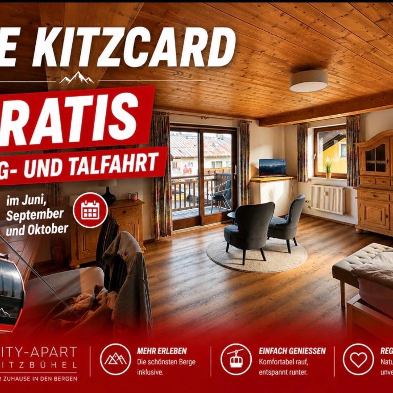City-apart Kitzbühel Stadt - Apartamento con balcón - 10