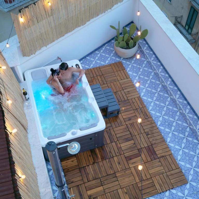 Zisa Top Romantic Terrace & Private outdoor Jacuzzi - Apartment mit 2 Schlafzimmern - 5