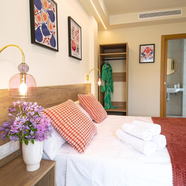 Luz House Marbella Hostal - Chambre Double Deluxe avec Balcon - Vue sur Mer - 4