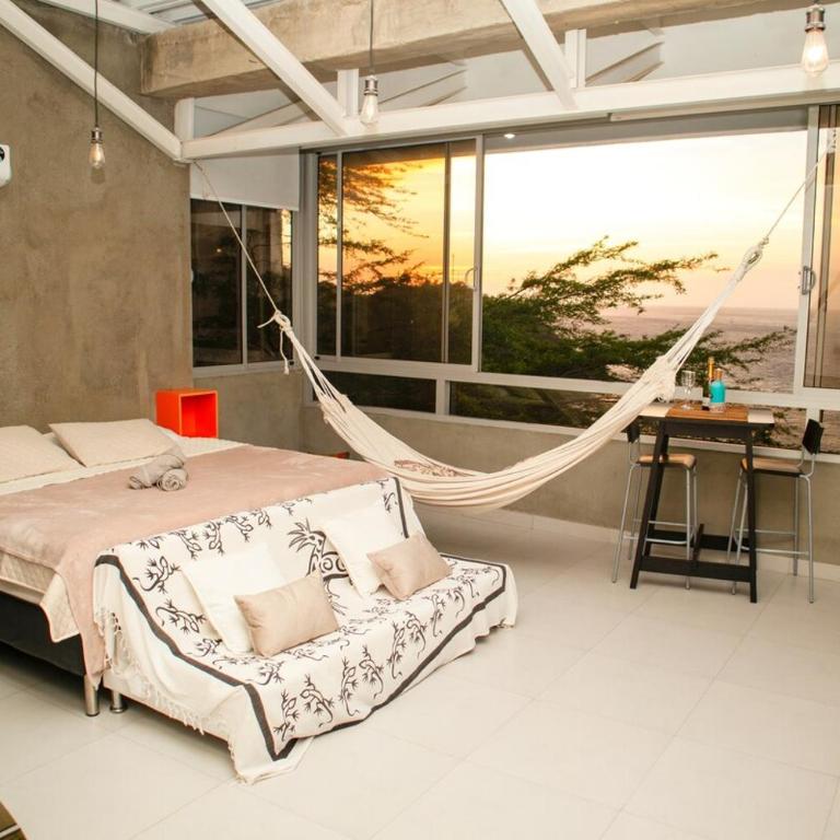 Studio Apartment beautiful ocean view Santa Marta - One-Bedroom Apartment - 8
