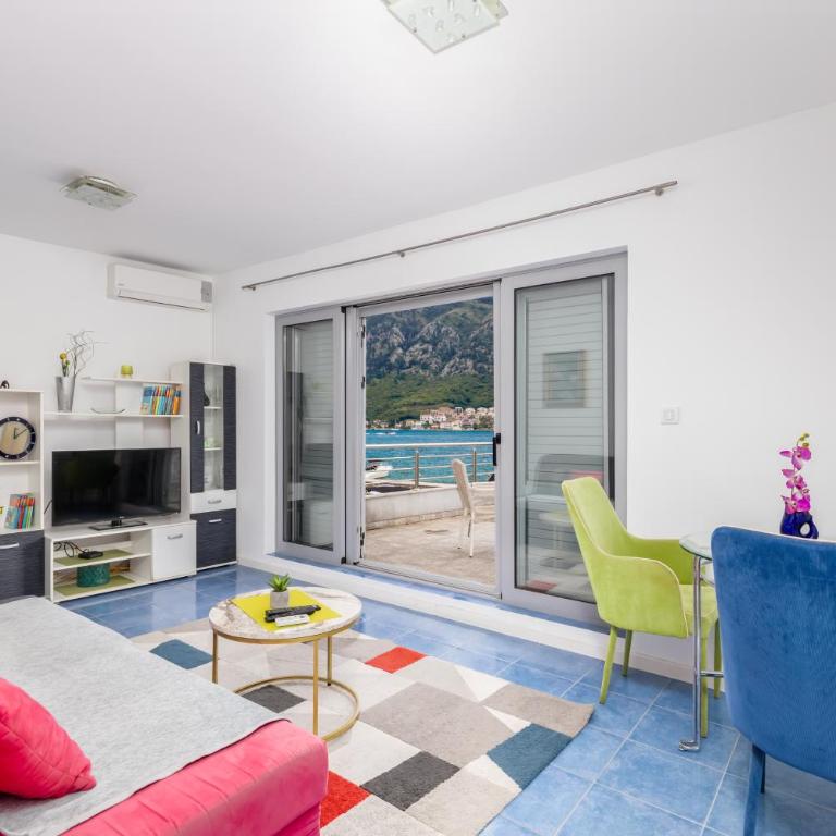 Bjelica Apartments Kotor - Studio Apartman s Terasom i Pogledom na More - 1