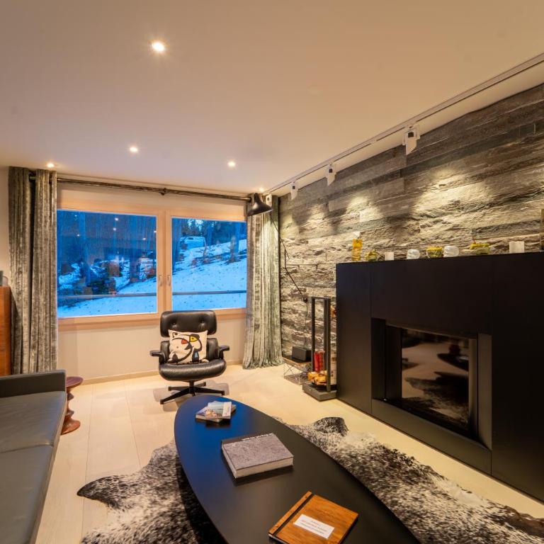 Private luxury 4 bedroom apartment in Flims Waldhaus - Luxuriöse Ferienwohnung mit 4 Schlafzimmern - 14