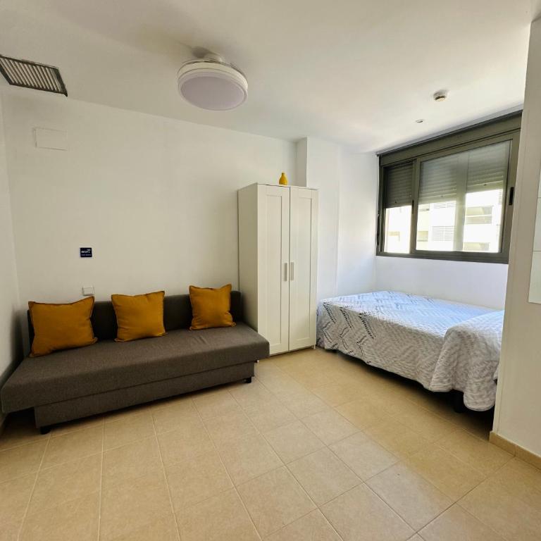 Apartamento con piscina, temporada - Apartamento de 1 dormitorio - 6