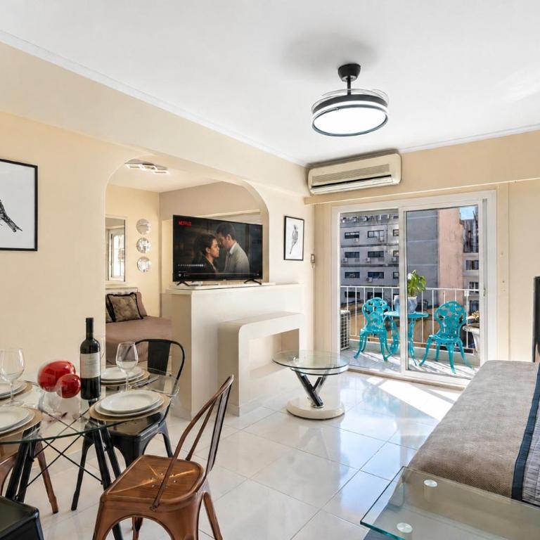 Sunny apartment on Florida street near Galerias Pacifico - One-Bedroom Apartment with Balcony - 1