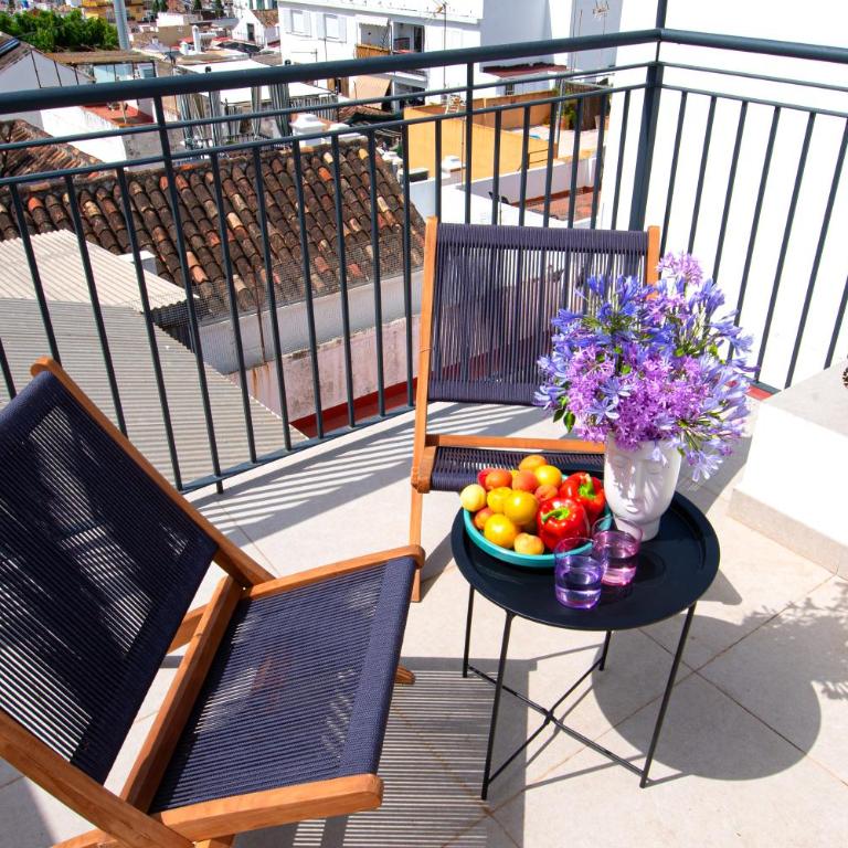Luz House Marbella Hostal - Chambre Double Deluxe avec Balcon - Vue sur Mer - 10
