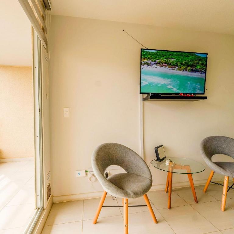 VR | Algarrobo Mirasol/parking/10min playa/piscina - Three-Bedroom Apartment - 6