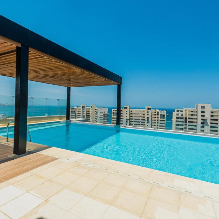 NEW!! Family-Friendly Modern 2BR/2BA • Steps to Beach - Two-Bedroom Apartment with Ocean View - 1